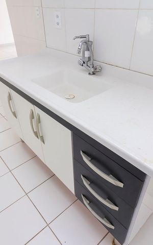 Apartamento à venda com 56m², 2 quartos e 1 vagaCozinha e Área de Serviço