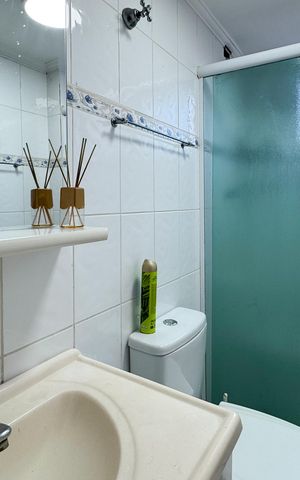 Apartamento para alugar com 62m², 2 quartos e 1 vaga Apartamento para alugar com 62m², 2 quartos e 1 vagaBanheiro Social