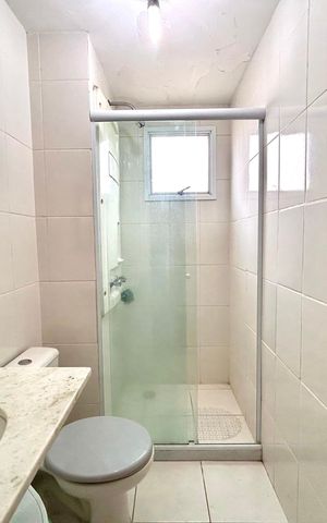 Apartamento à venda com 59m², 2 quartos e 1 vaga Apartamento à venda com 59m², 2 quartos e 1 vagaBanheiro social