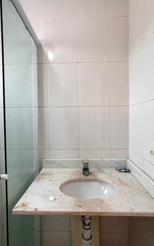 Apartamento à venda com 59m², 2 quartos e 1 vaga Apartamento à venda com 59m², 2 quartos e 1 vagaBanheiro da Suíte