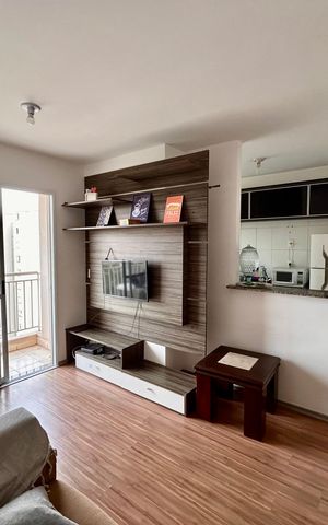 Apartamento à venda com 59m², 2 quartos e 1 vaga Apartamento à venda com 59m², 2 quartos e 1 vagaSala