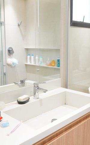 Apartamento para alugar com 200m², 3 quartos e 2 vagasBanheiro da Suíte