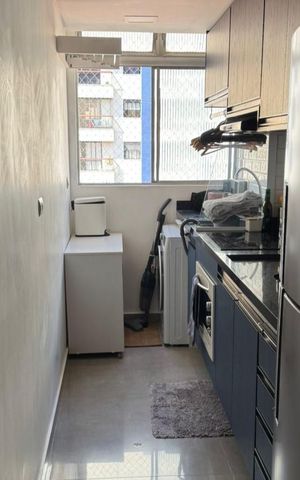 Apartamento à venda com 49m², 1 quarto e sem vaga Apartamento à venda com 49m², 1 quarto e sem vagaCozinha