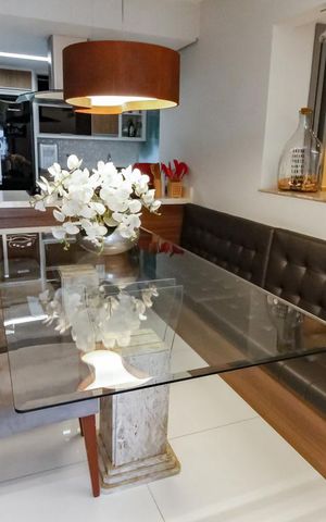Apartamento para alugar com 96m², 3 quartos e 2 vagasDetalhe Sala