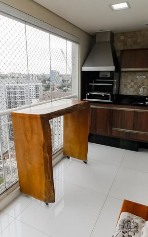 Apartamento para alugar com 96m², 3 quartos e 2 vagasVaranda gourmet