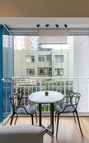 Apartamento à venda com 26m², 1 quarto e sem vaga Apartamento à venda com 26m², 1 quarto e sem vagaSacada