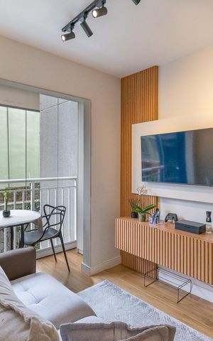Apartamento à venda com 26m², 1 quarto e sem vaga Apartamento à venda com 26m², 1 quarto e sem vagaSala