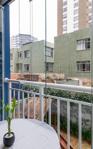 Apartamento à venda com 26m², 1 quarto e sem vaga Apartamento à venda com 26m², 1 quarto e sem vagaSacada
