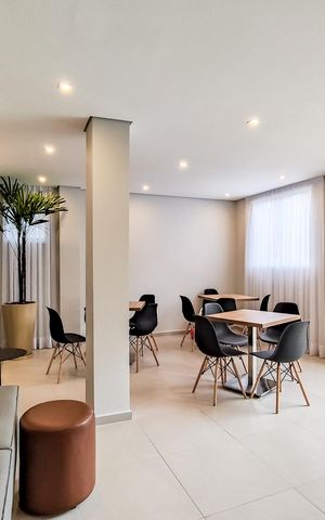Apartamento à venda com 26m², 1 quarto e sem vaga Apartamento à venda com 26m², 1 quarto e sem vagaÁrea comum - Salão de festas