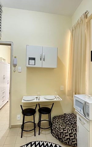 Studio para alugar com 28m², 1 quarto e sem vaga Studio para alugar com 28m², 1 quarto e sem vagaCozinha