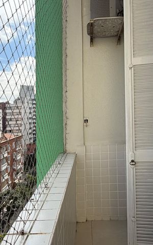 Apartamento para alugar com 35m², 1 quarto e 1 vagaVaranda do Quarto