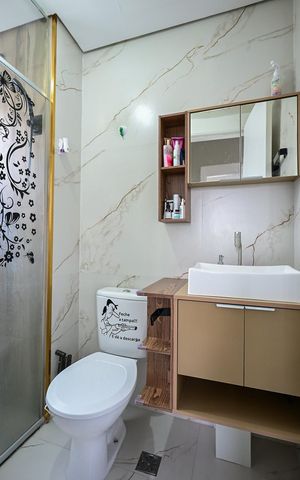 Apartamento à venda com 43m², 2 quartos e 1 vagaBanheiro