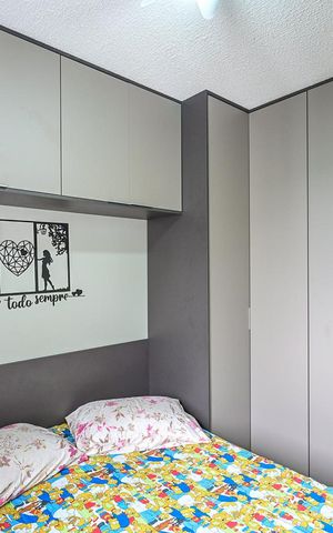 Apartamento à venda com 43m², 2 quartos e 1 vagaQuarto 1
