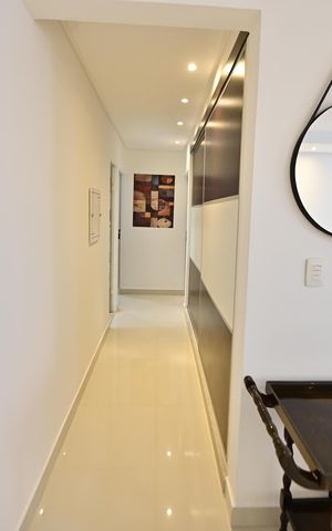 Apartamento para alugar com 126m², 2 quartos e 1 vaga Apartamento para alugar com 126m², 2 quartos e 1 vagaCorredor