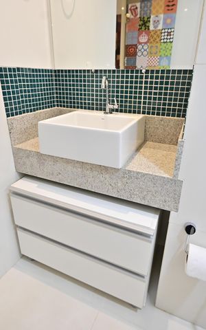 Apartamento para alugar com 126m², 2 quartos e 1 vaga Apartamento para alugar com 126m², 2 quartos e 1 vagaBanheiro