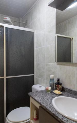Apartamento à venda com 42m², 1 quarto e sem vaga Apartamento à venda com 42m², 1 quarto e sem vagaBanheiro social