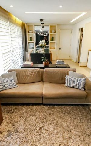 Apartamento à venda com 124m², 3 quartos e 2 vagas Apartamento à venda com 124m², 3 quartos e 2 vagasSala