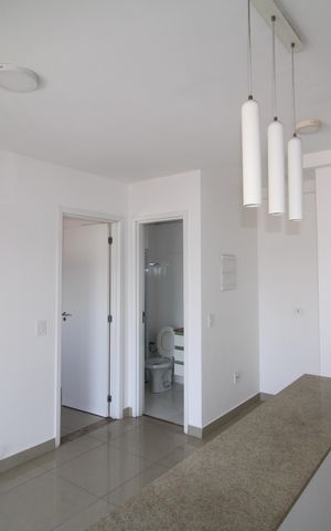 Apartamento para alugar com 39m², 1 quarto e 1 vagaSala/Cozinha