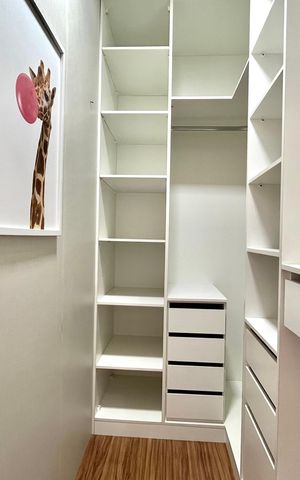 Apartamento para alugar com 62m², 2 quartos e 1 vaga Apartamento para alugar com 62m², 2 quartos e 1 vagaCloset do Quarto 1