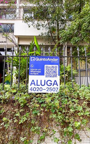 Apartamento para alugar com 120m², 3 quartos e 1 vaga Apartamento para alugar com 120m², 3 quartos e 1 vagaPlaca