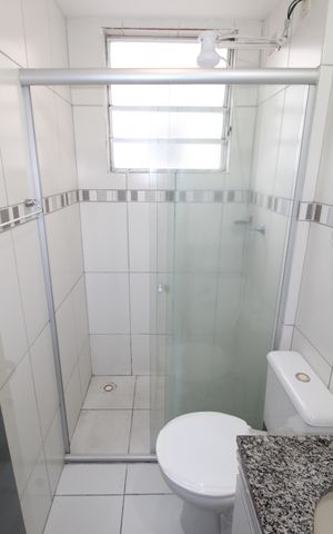 Apartamento para alugar com 59m², 3 quartos e 1 vagaBanheiro da Suíte
