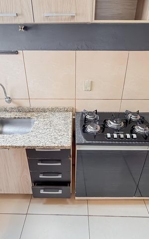 Apartamento à venda com 26m², 1 quarto e sem vaga Apartamento à venda com 26m², 1 quarto e sem vagaCozinha