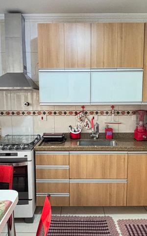 Apartamento à venda com 86m², 3 quartos e 2 vagasCozinha
