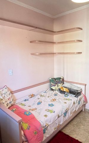 Apartamento à venda com 86m², 3 quartos e 2 vagasQuarto 2