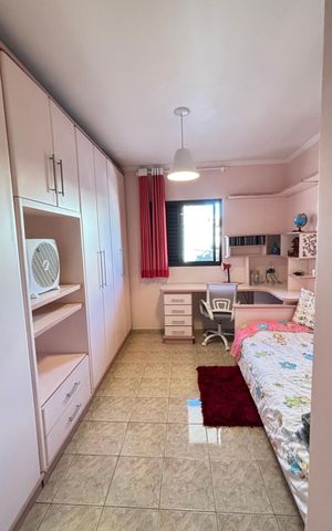 Apartamento à venda com 86m², 3 quartos e 2 vagasQuarto 2