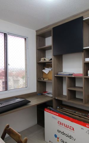 Apartamento à venda com 52m², 3 quartos e 1 vagaQuarto 3