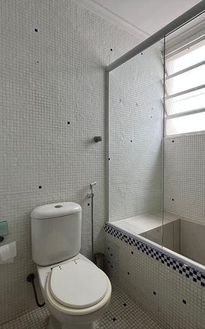 Apartamento para alugar com 170m², 2 quartos e 1 vaga Apartamento para alugar com 170m², 2 quartos e 1 vagaBanheiro 1