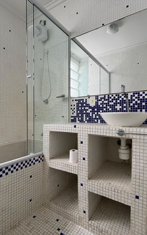 Apartamento para alugar com 170m², 2 quartos e 1 vaga Apartamento para alugar com 170m², 2 quartos e 1 vagaBanheiro 1
