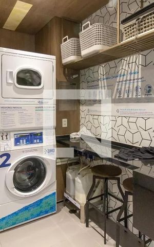 Studio à venda com 34m², 1 quarto e sem vagaLavanderia