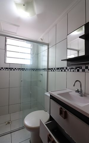 Apartamento à venda com 60m², 2 quartos e 1 vagaBanheiro Social