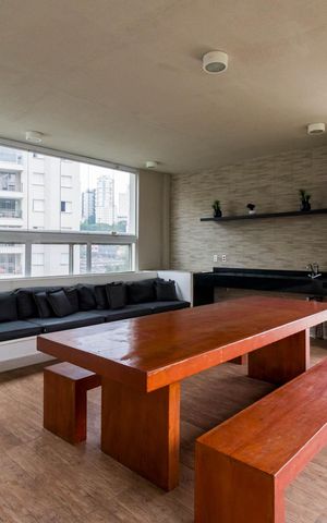 Apartamento à venda com 61m², 1 quarto e 1 vagaÁrea comum