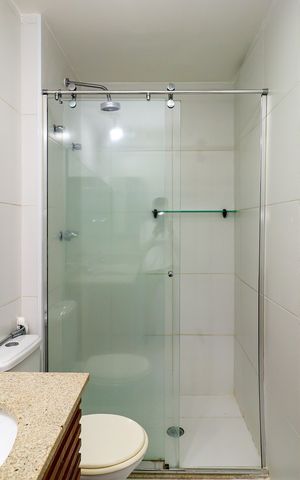 Apartamento à venda com 61m², 1 quarto e 1 vagaBanheiro Suíte
