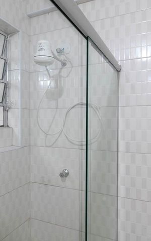 Studio para alugar com 32m², 1 quarto e sem vaga Studio para alugar com 32m², 1 quarto e sem vagaBanheiro