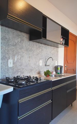 Studio para alugar com 28m², 1 quarto e sem vagaCozinha