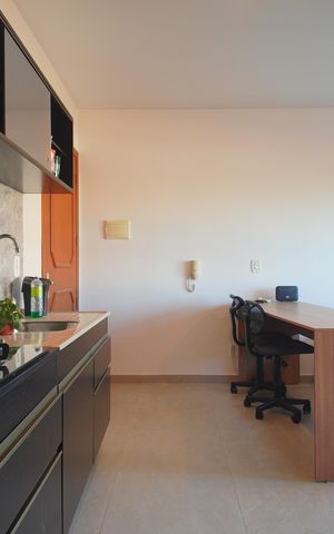 Studio para alugar com 28m², 1 quarto e sem vagaCozinha
