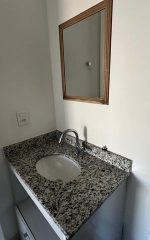 Apartamento para alugar com 62m², 2 quartos e 1 vaga Apartamento para alugar com 62m², 2 quartos e 1 vagaBanheiro Social