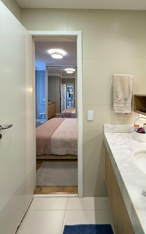 Apartamento à venda com 95m², 2 quartos e 2 vagas Apartamento à venda com 95m², 2 quartos e 2 vagasBanheiro da Suíte 2