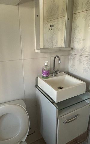 Apartamento para alugar com 46m², 1 quarto e 1 vaga Apartamento para alugar com 46m², 1 quarto e 1 vagaBanheiro da Suíte