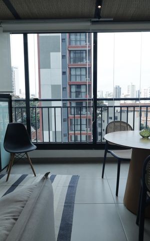 Studio à venda com 30m², 1 quarto e sem vagaSala