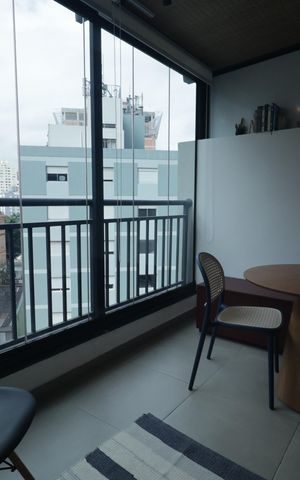 Studio à venda com 30m², 1 quarto e sem vagaSala
