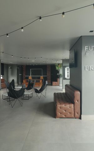 Studio à venda com 30m², 1 quarto e sem vagaÁrea comum - Salão de festas