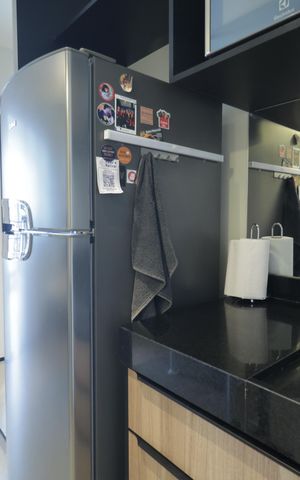 Studio à venda com 30m², 1 quarto e sem vagaCozinha
