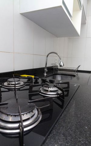 Apartamento à venda com 44m², 2 quartos e sem vaga Apartamento à venda com 44m², 2 quartos e sem vagaCozinha e Área de Serviço