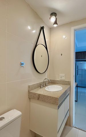 Apartamento para alugar com 51m², 1 quarto e 1 vagaBanheiro 
