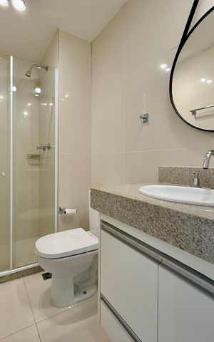 Apartamento para alugar com 51m², 1 quarto e 1 vagaBanheiro 