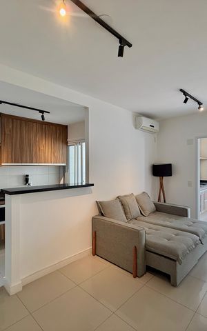 Apartamento para alugar com 51m², 1 quarto e 1 vagaSala